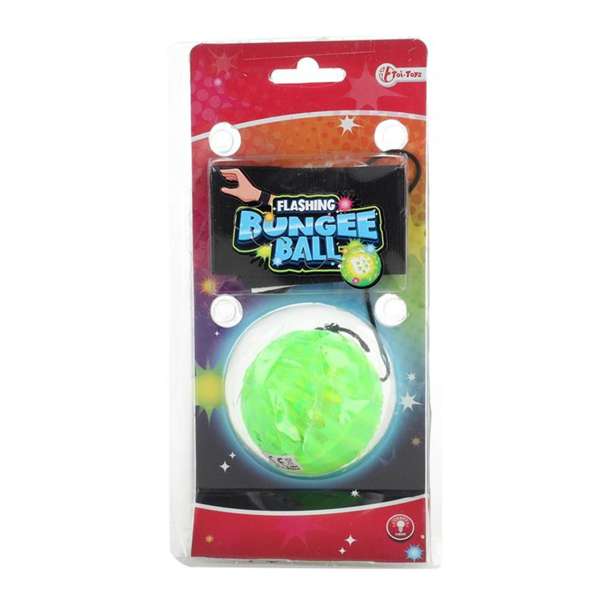 Toi-Toys Bungeebal mit Licht und Armband
