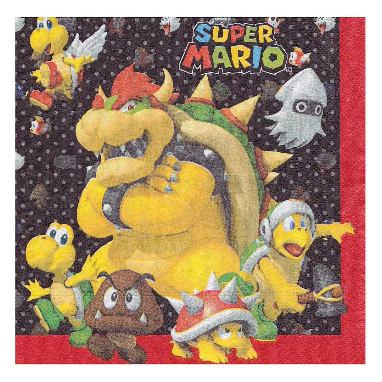 Super Mario Napkins, 20st.