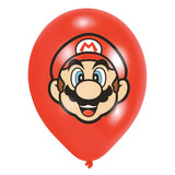 Super Mario Super Mario LaTex Baloni, 6st.