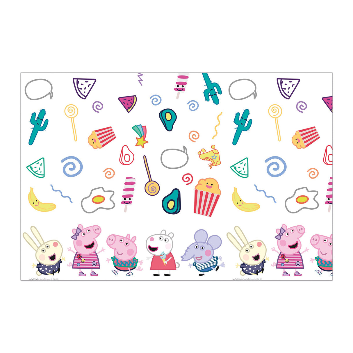 Globos Tischdecke Peppa Pig