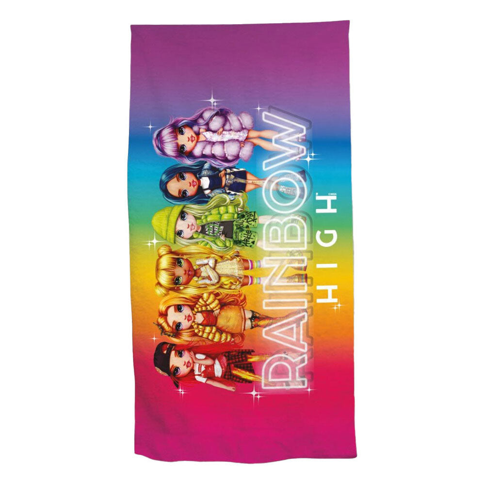 Rainbow High Beach Handtuch, 70x140 cm