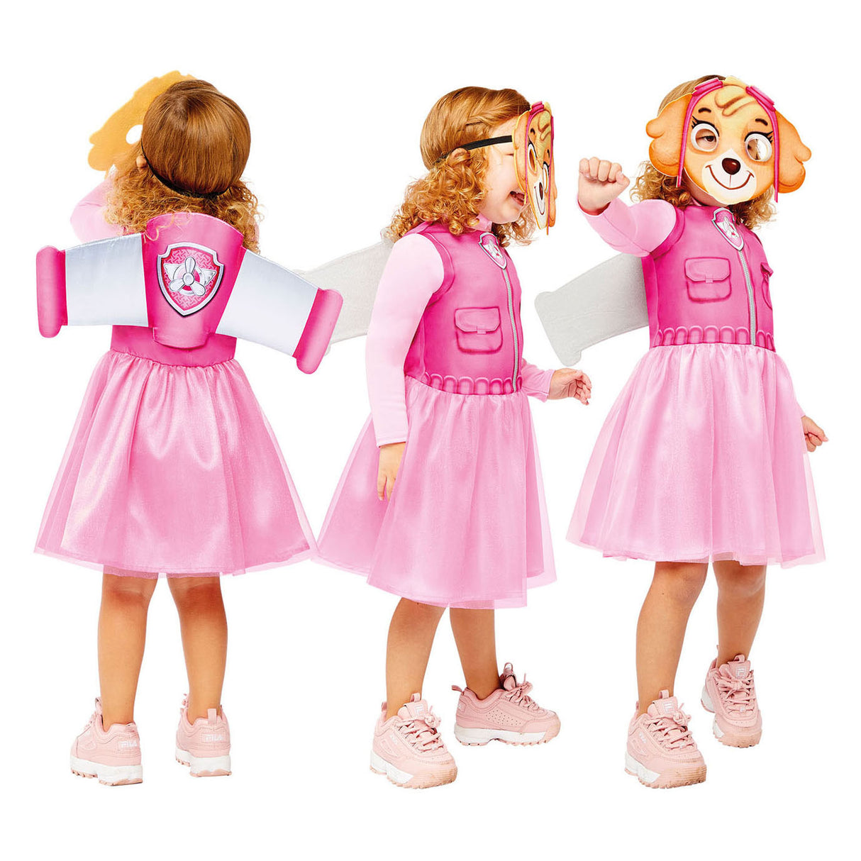 Paw Patrol Costume per bambini Skye, 3-4 anni