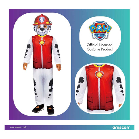 Paw Patrol - Verkleidung - Marshall - Kinder - 92 104 (3-4 Jahre)