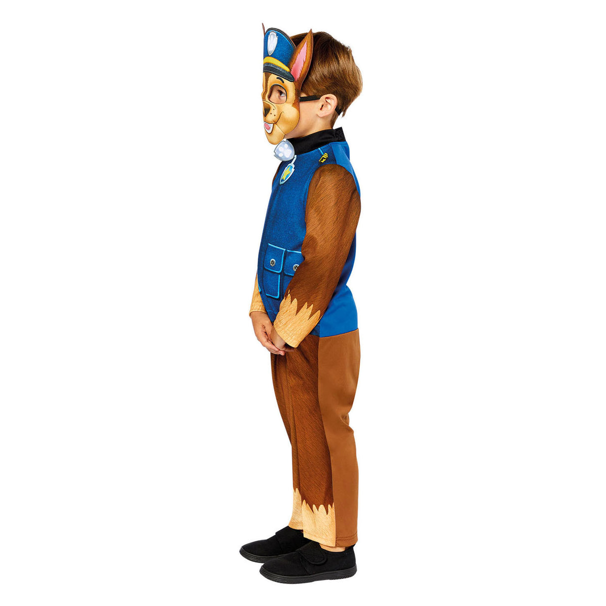 Paw Patrol Kinderkostüm Chase, 4-6 Jahre alt