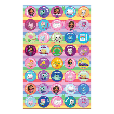 Gabby's Poppenhuis Reward Stickers, 80DLG.