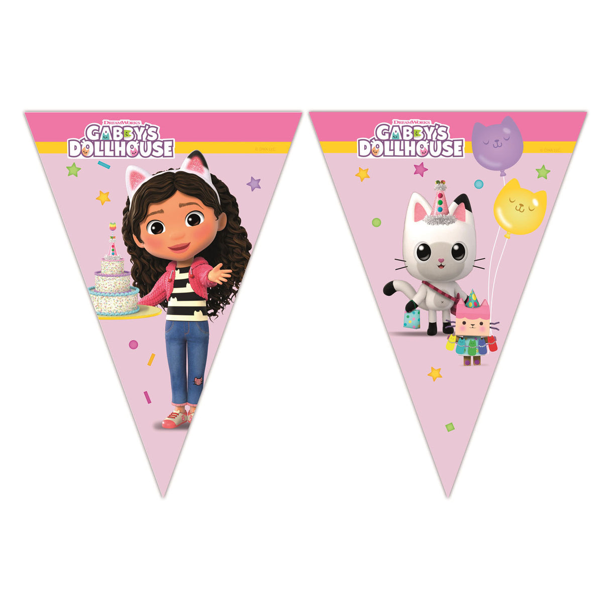Wimpelpapier Gabbys Puppenhaus, 2mtr.