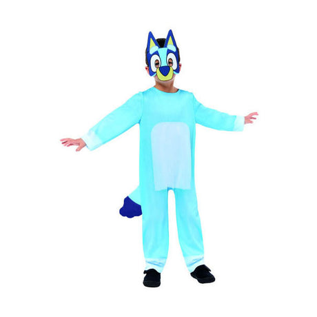 Children's costume jumpsuit bluey, 4-6 years