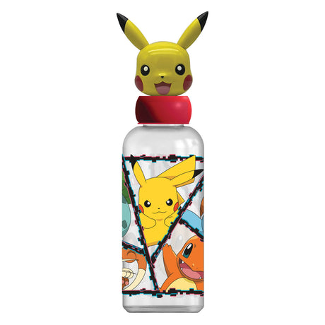 Pokémon Trinkflasche 3D Trinkflasche Pokemon, 560ml