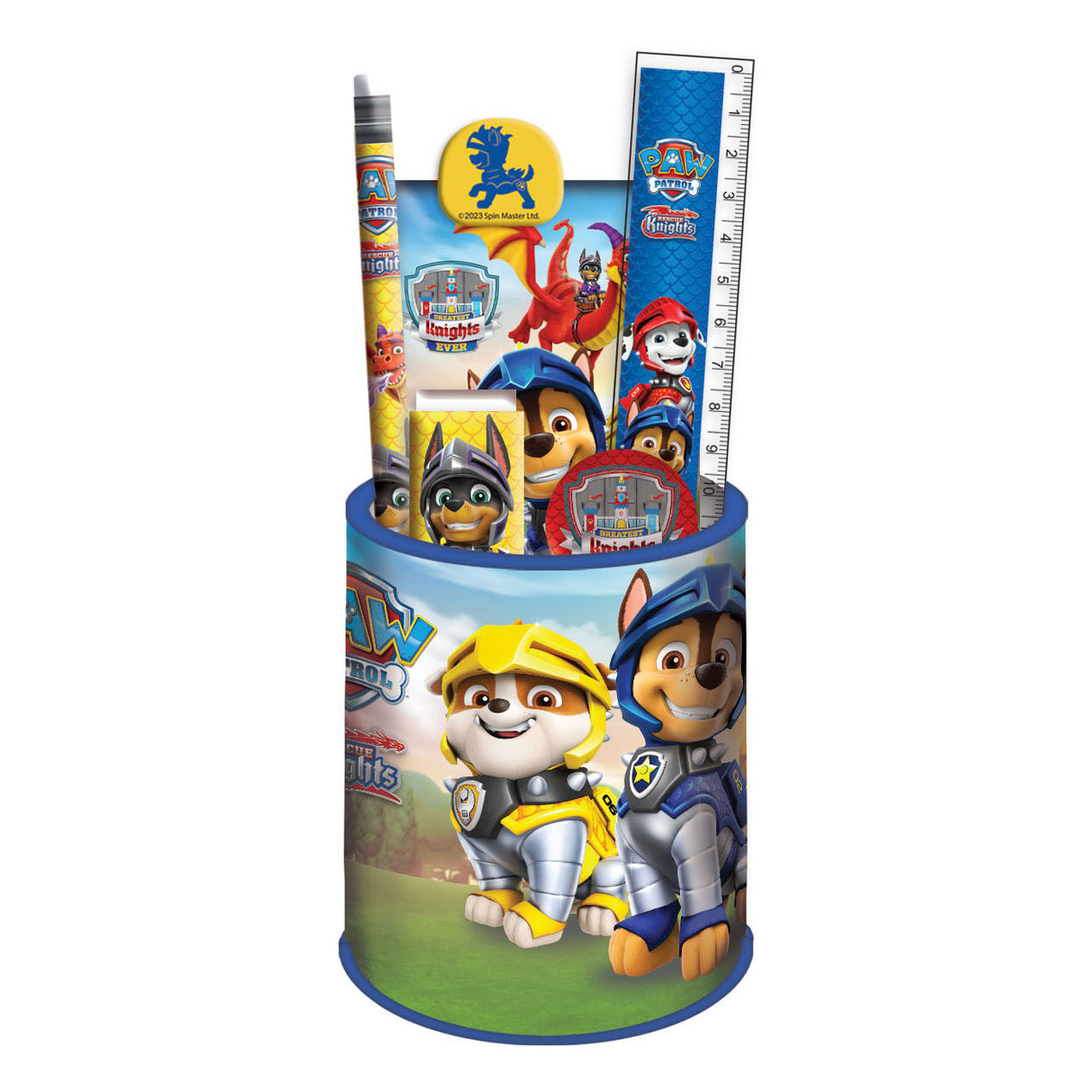 Paw Patrol Schreibtischset, 7-teilig.