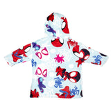 Puch Spidey Kids Fleece Hoodie Deken pulover, star 3-6 let