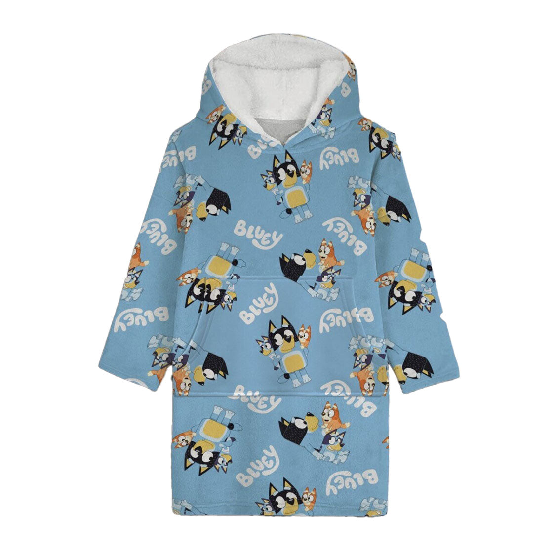 Poncho bluey puch dzieci