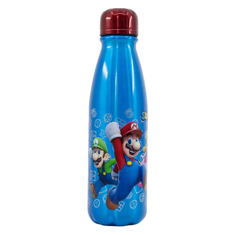 Super Mario -Trinkflasche Aluminium, 600 ml