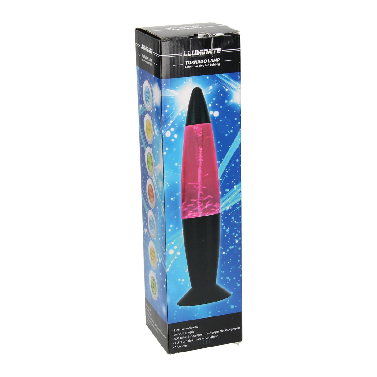 Tornado Lava -Lampe, 34 cm