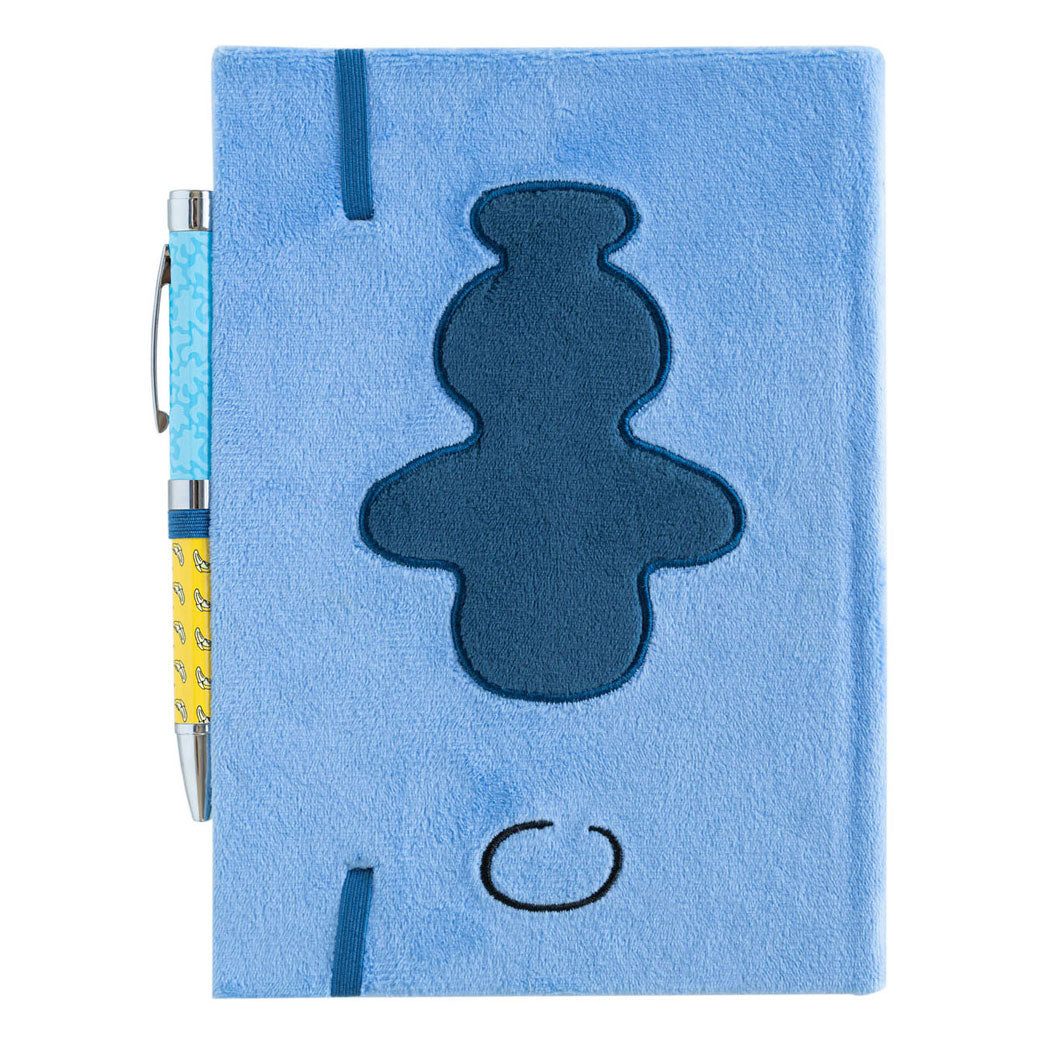 Notizbuchstich mit Stift