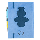 Notizbuchstich mit Stift