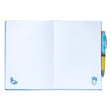 Notizbuchstich mit Stift