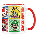 Super Mario Geschenkset – Tasse, Becher und Magnet