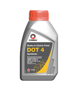 Comma Dot 4 Bremsflüssigkeit (500 ml)