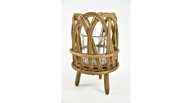 Willow tealight holder nugu 17cm natural