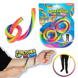 Toi-toys super dehnbares Seil Regenbogen 2 Stück