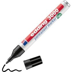 Permanentmarker edding 3000 1,5 - 3mm schwarz