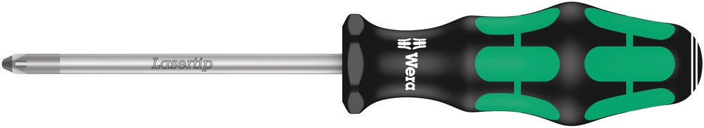Wera 355 PZ Pozidriv-Schraubendreher, PZ 2 x 100 mm – 1 Stück – 05009315001