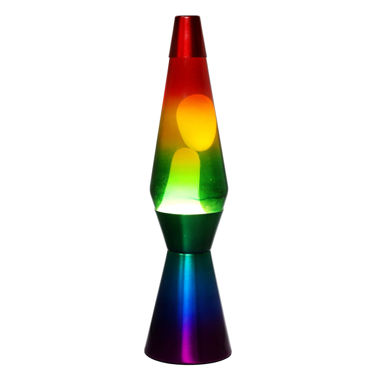 Rainbow de lampe de lave itotale