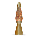 Lavalampe Gold Glitter, 40cm