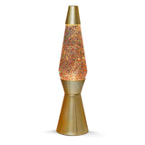 Lavalamp oro glitter, 40 cm