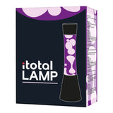 Itotal Lavalamp Black Purple White, 40 cm