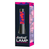 Itotal Lavalamp Black Purple Pink, 30 cm