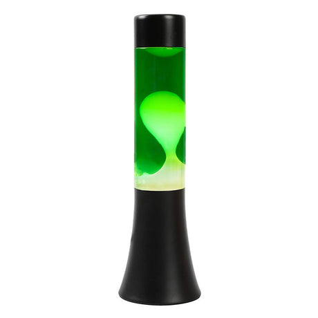 Itotal lavalamp schwarzgrün weiß, 30 cm