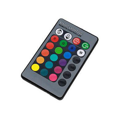 I-total Lavalampe – Glitzerlampe – Lavalampe – Stimmungslampe – 41,5 x 10,8 cm – Glas Aluminium – Fernbedienung für 16 Farben – XL2495