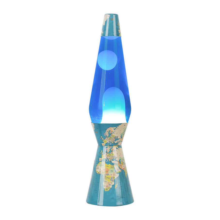 Lavalamp World Map, 40cm