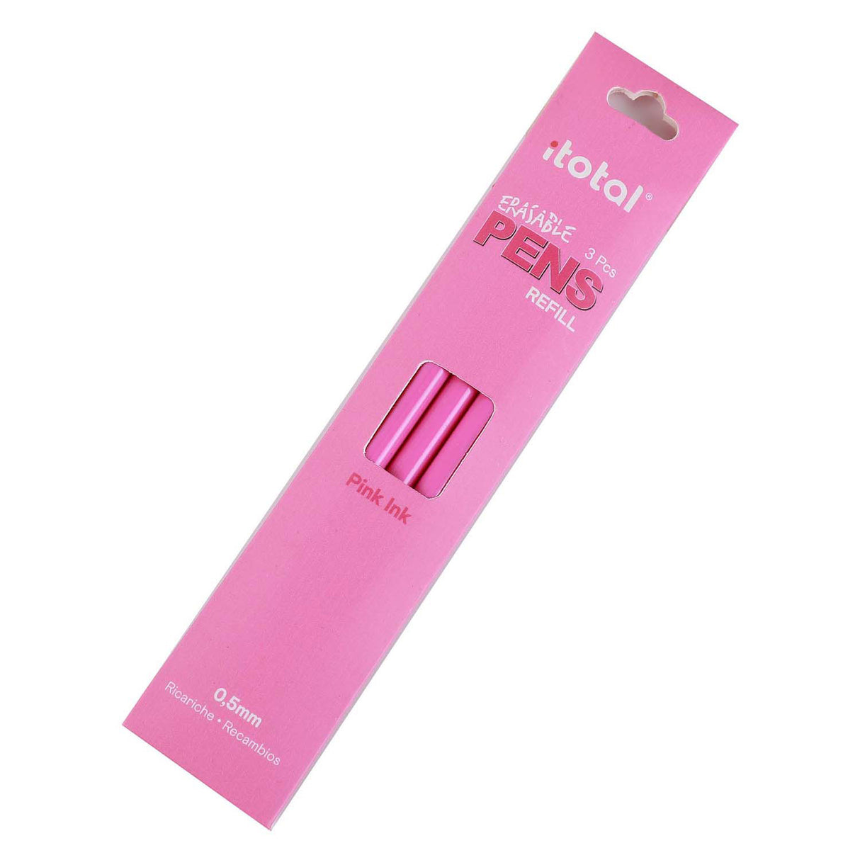 Itotal löschbare Tintennachfüllung rosa, 3 Stk.