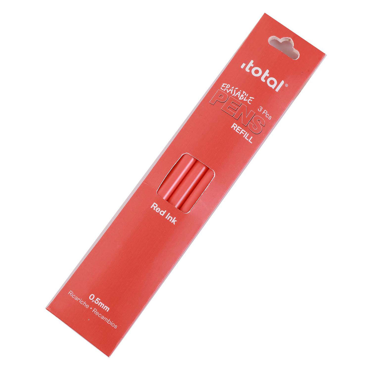 Itotal löschbare Tintenpatrone rot, 3 Stk.