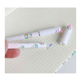 Itotal radierbarer Kugelschreiber mit Einhornkappe
