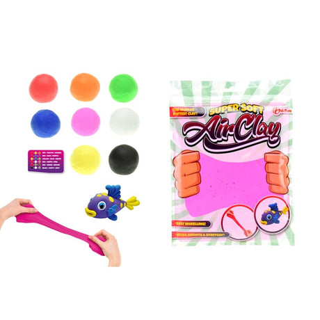 Toi-toys Toi Toys Super Soft Bounce Air-Clay 60 Gramm