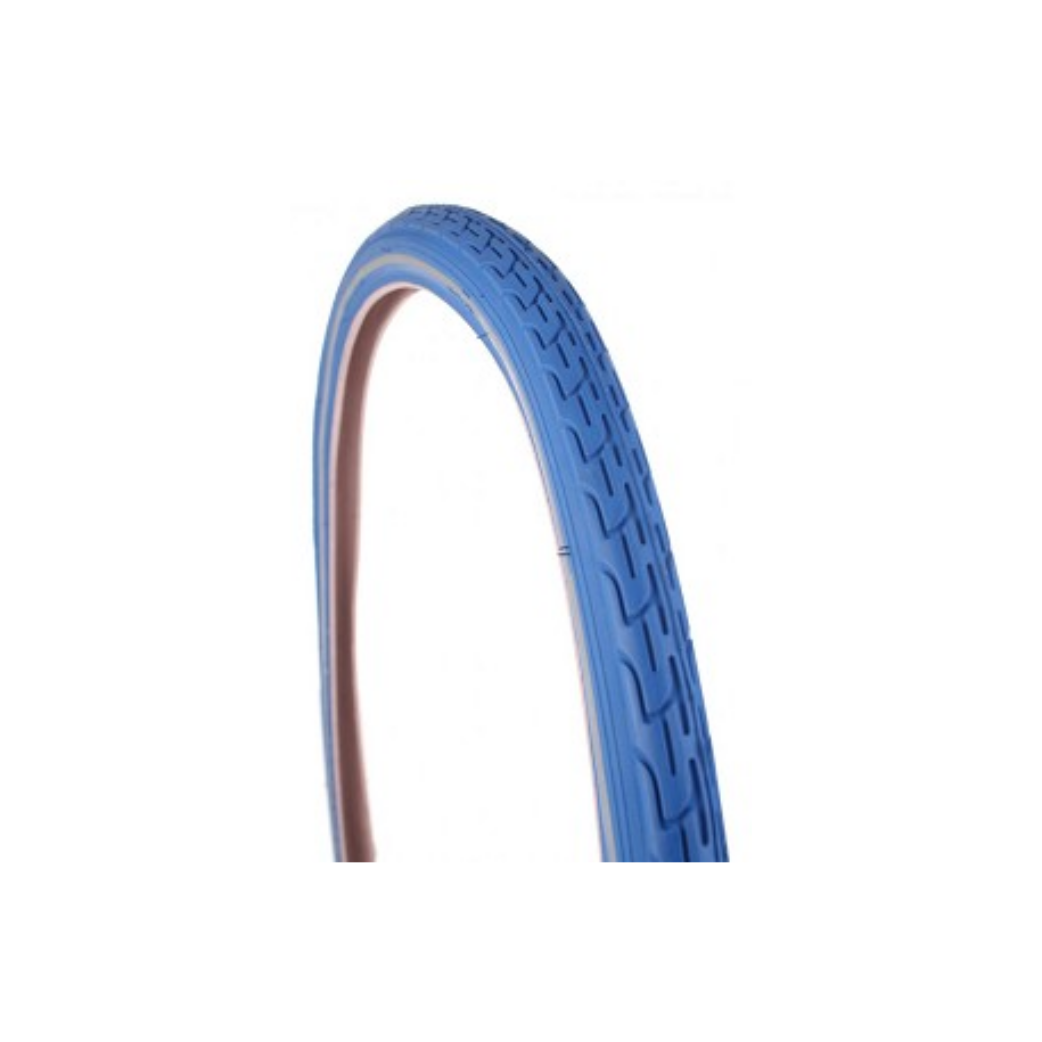 Deli outer tire, blue with reflection, 28x1 1 2, Etro 40-635