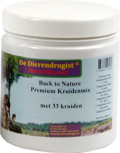 Animal Drogist Back to Nature Premium Spice mélange avec 33 herbes