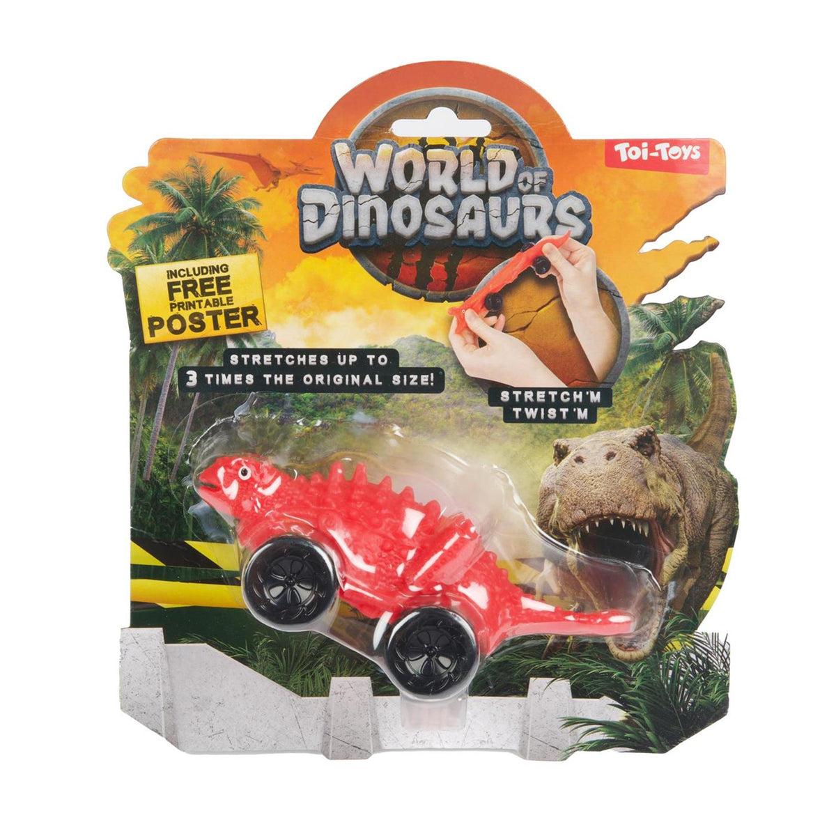 Toi-Toys Toi Toys World of Dinosaurs Kneaddino Car Morph