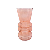 House of Nature Vase Balatanglas 25cm rosa