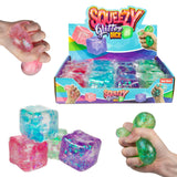 Toi-toys lustiger Glitzer-Quetschwürfel
