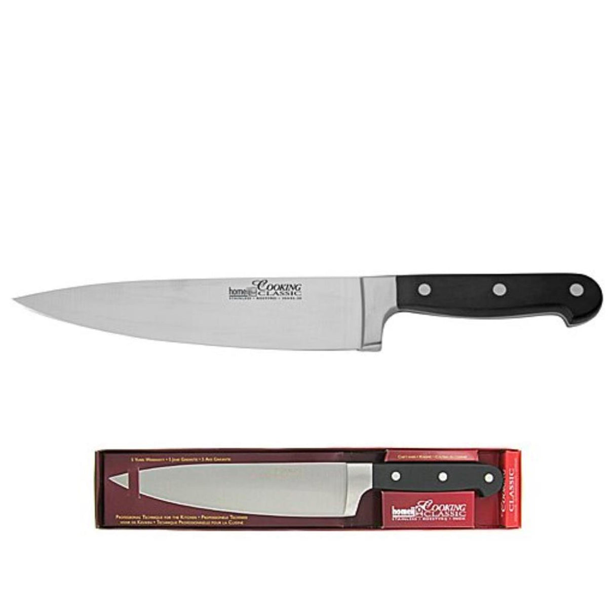 Homeij kocht klassisches Kochmesser 20 cm