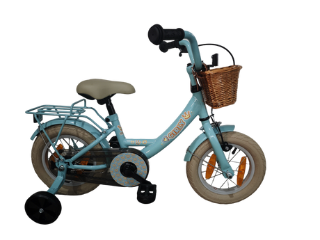 Hulzebos Cycle Parts B.V. bfk 12 Girly Girls blau + Korb 12gg20