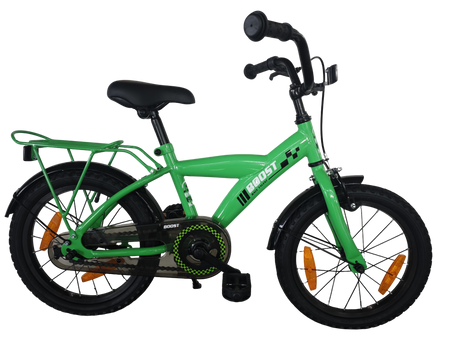 Bikefun Kinderfahrrad Boost 16 Zoll mit Bremsnabe - Grün