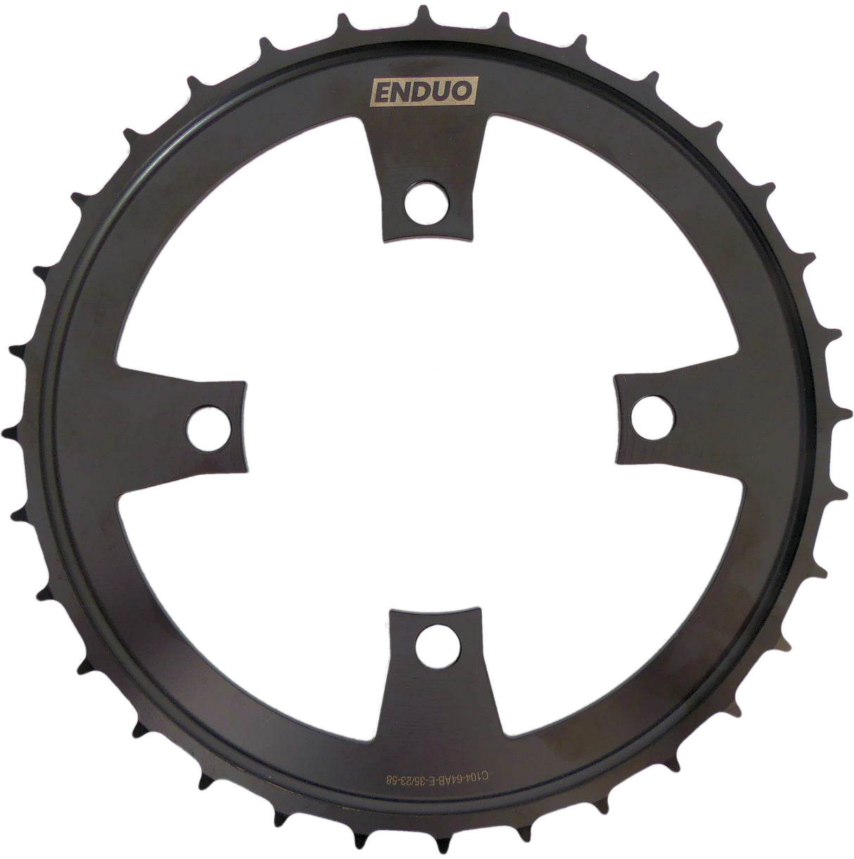 Enduo Cargo-Kettenblatt 64t 4-b 104-bcd cl-45.5 53.0 – schwarz
