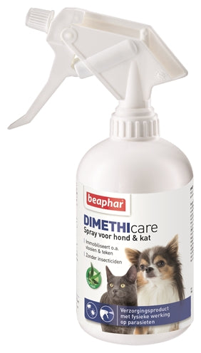 Beaphar Dimethicare Spray Dog Cat gegen Flöhe und Zecken