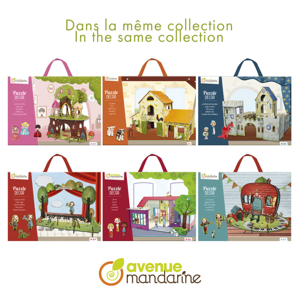 Avenue Mandarin Avenue Mandarin 3d Puzzle Farm