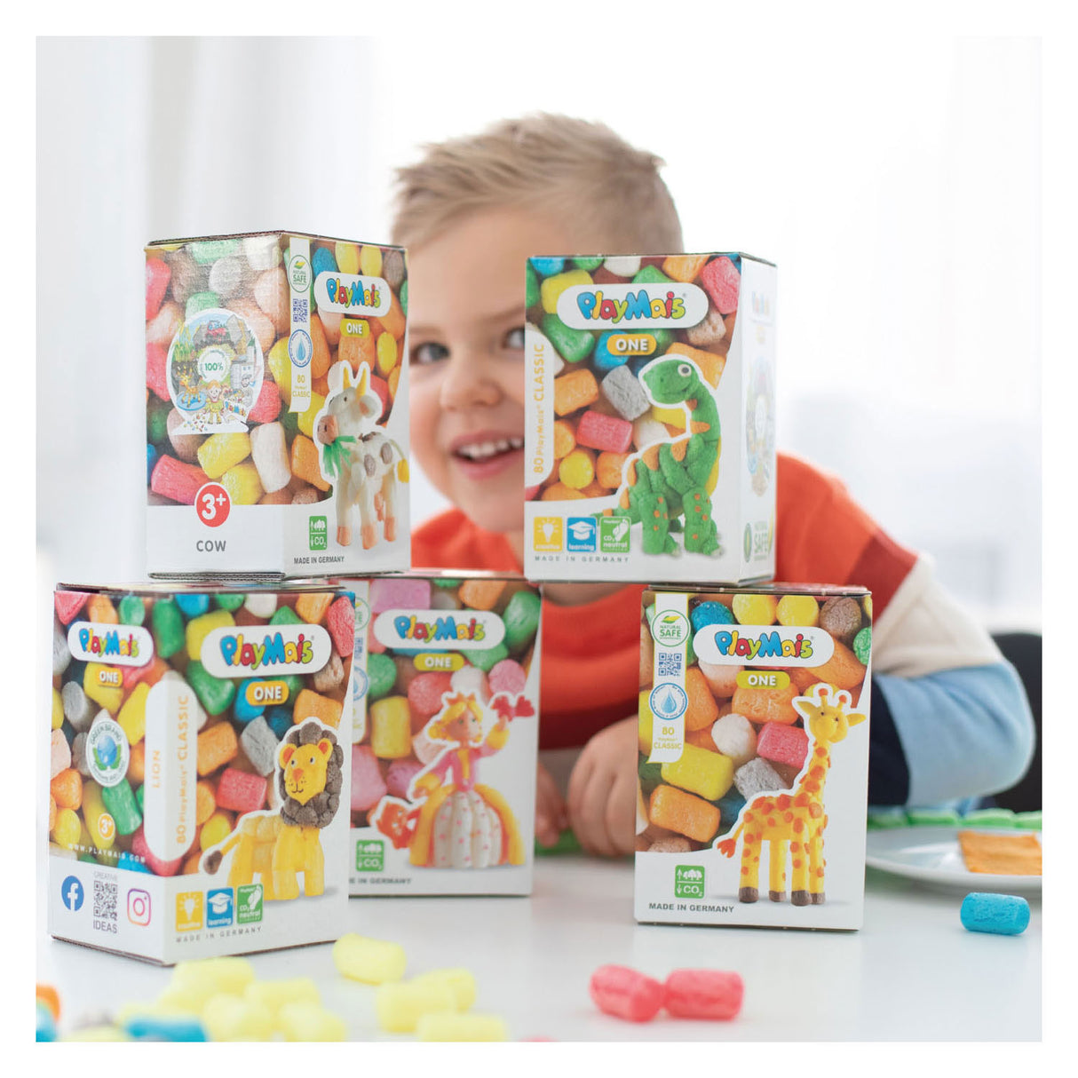 Playmais ein Dinosaurier (> 70 Stück)